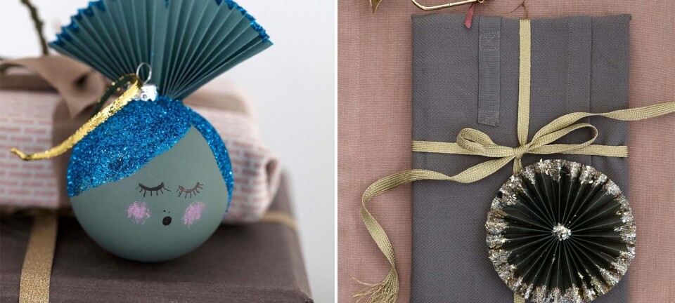 DIY: Sæt ansigter, hatte og hår på årets julekugler, og forvandl dem til søde klovne og engle