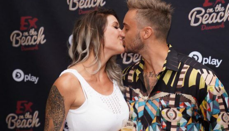 Kasper og Michelle fra 'Ex on the Beach' (Foto: Janus Nielsen)