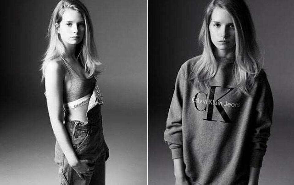 Kate Moss’ lillesøster i ny Calvin Klein kampagne