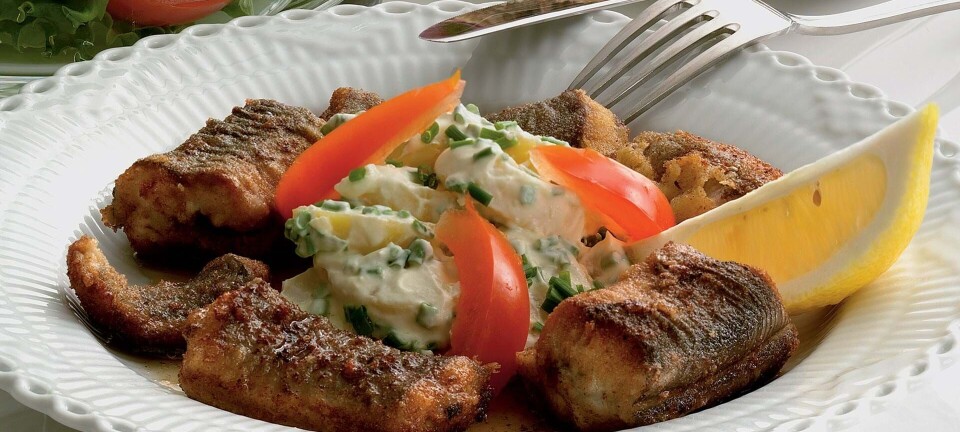 Stegt ål med kartoffelsalat