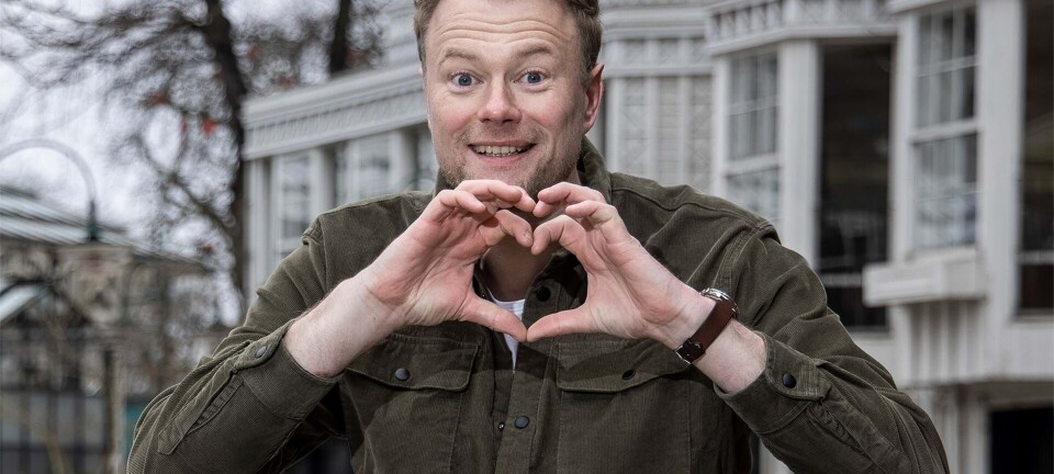 “Følsom farmand”: Tv-vært Christian Degn er blevet far til en lille dreng