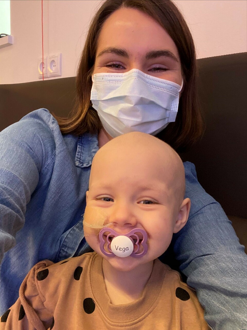 Kræftramte Vega og mor