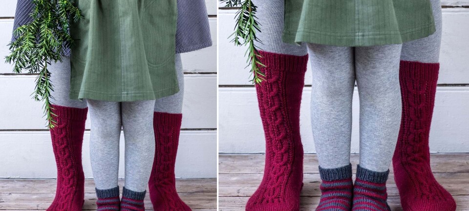Strik selv: Hyggesokker til mor og barn