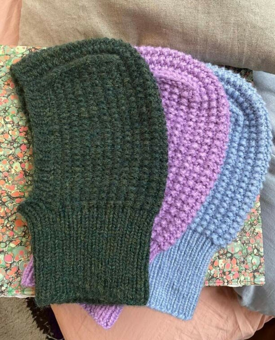 Huer, Deima Knitwear, 995 kr. pr. stk.