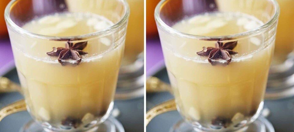 Æblegløgg med stjerneanis og kanel