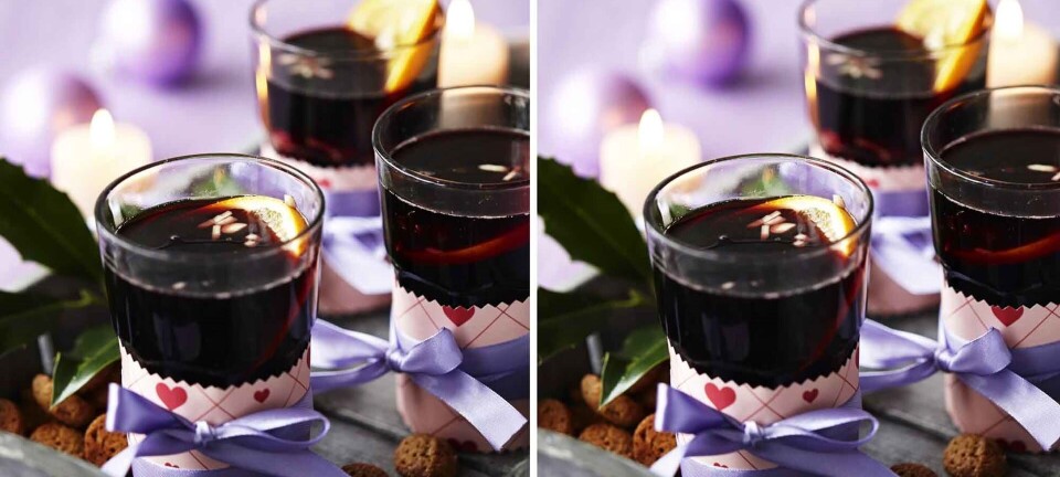 Julegløgg med portvinsrosiner