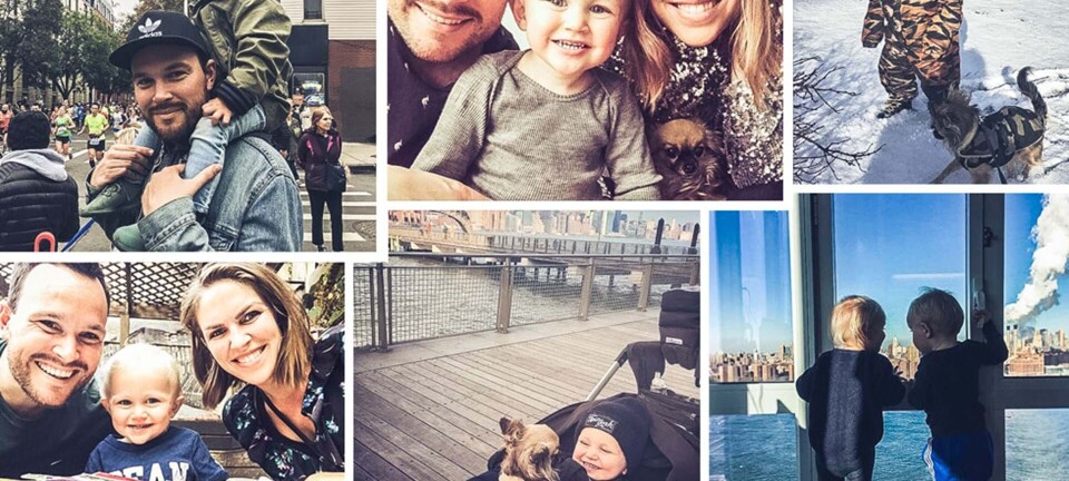 Mor i New York: Herovre er det normalt først at hente klokken 18.30