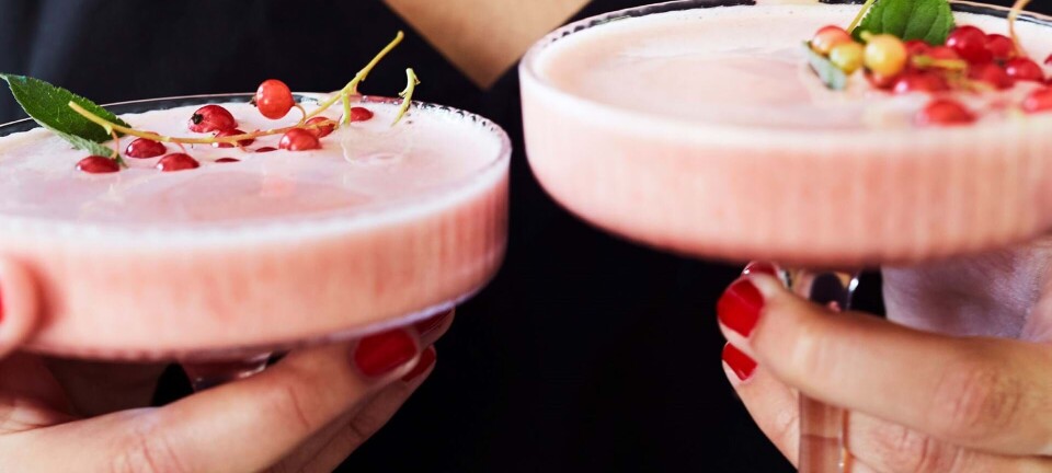 Flot & festligt: Pink frosé