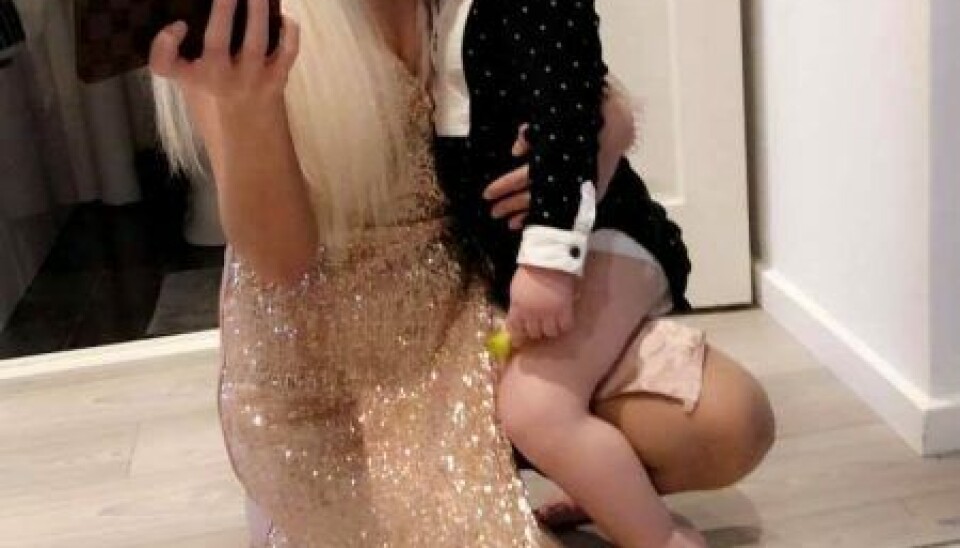 Christina Maria og Thor (foto: Privat)