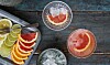 Julecocktail: Ruby slipper martini