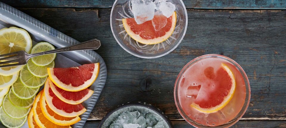 Julecocktail: Ruby slipper martini
