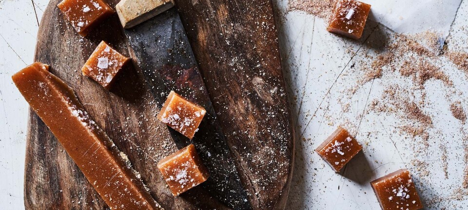 Lækker konfekt: Flødekarameller med julesmag