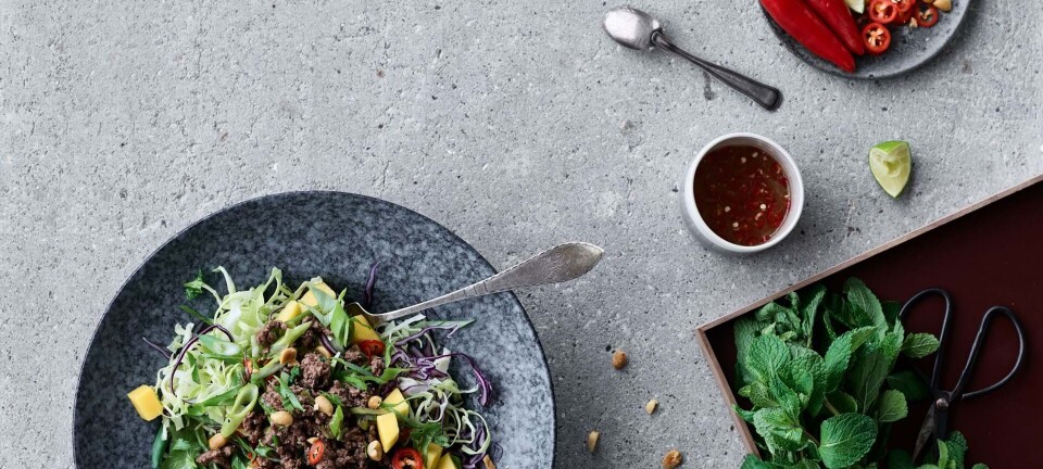 Thaistyle kålsalat