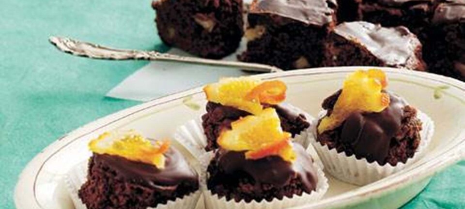 Små chokoladekager