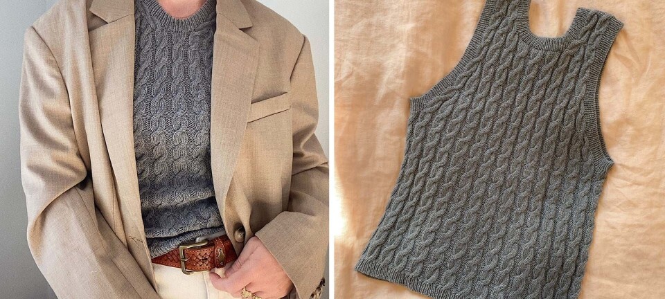 Strik selv: Camisole no. 8-top fra My favourite things knitwear