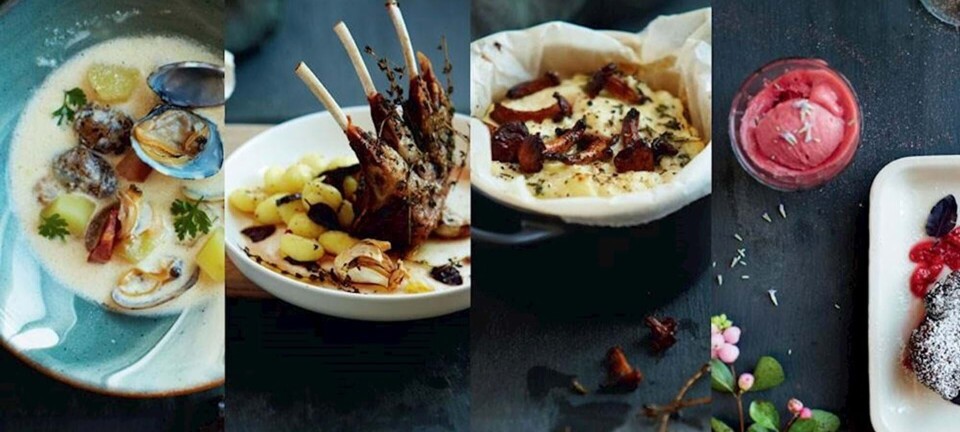 Luksuriøs nytårsmenu på fem timer