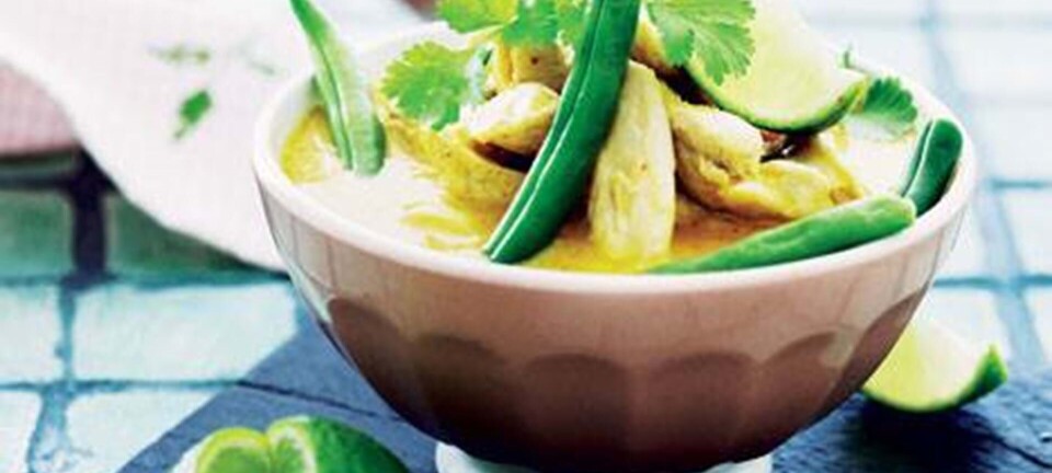 Thaikylling i kokos og karry