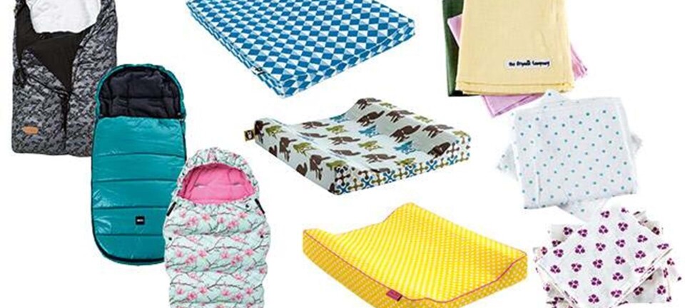 Udstyr til baby: 3 på stribe