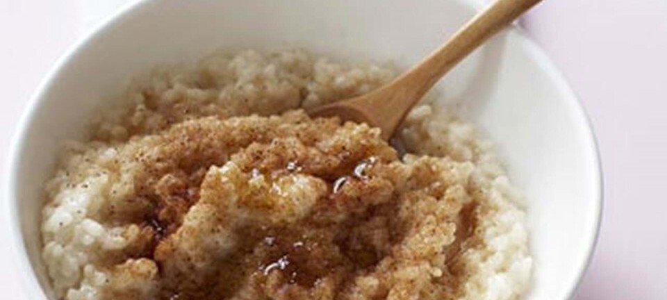 Lækker risengrød − helt uden mælk