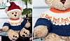 Strik selv: Nissehue og sweater med ræve til Build-a-Bear