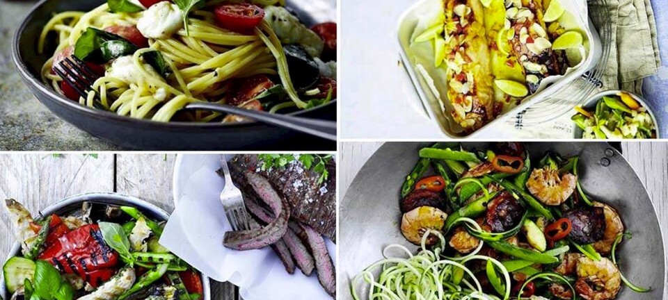 Skinkeschnitzler med sursød sovs, burger med halloumi & pizza på grillen: Her er ugens madplan til dig