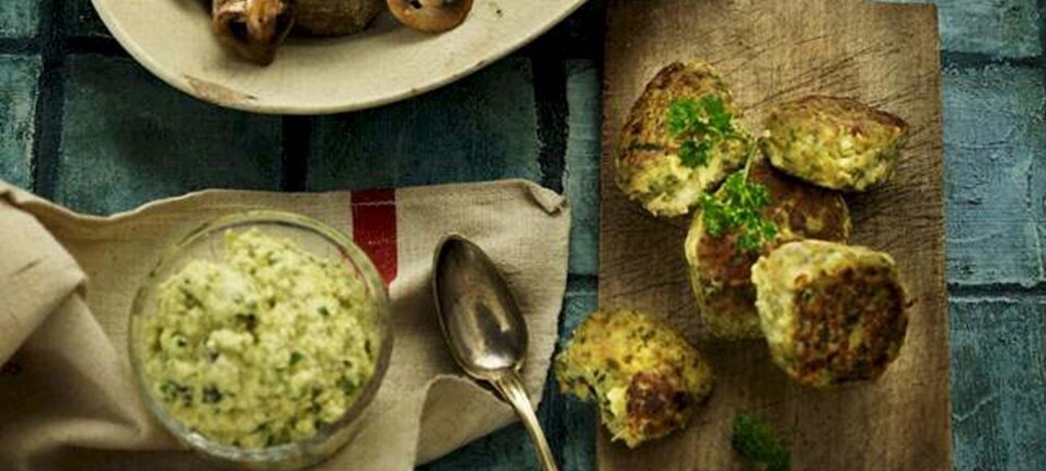 Laksefrikadeller med hjemmelavet remoulade