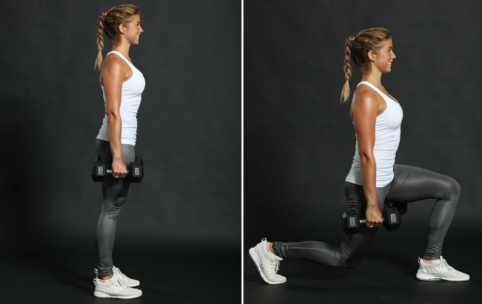 Træn med håndvægte: 6 effektive hjemmeøvelser