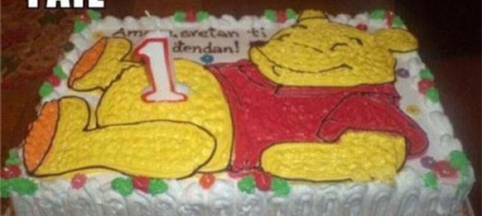 Børnefødselsdag: Kager gone wrong!