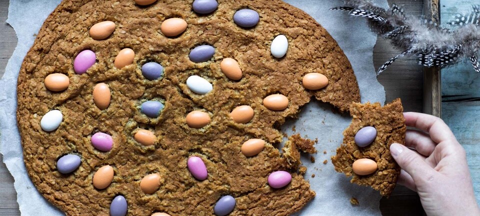 Påske-cookiecake