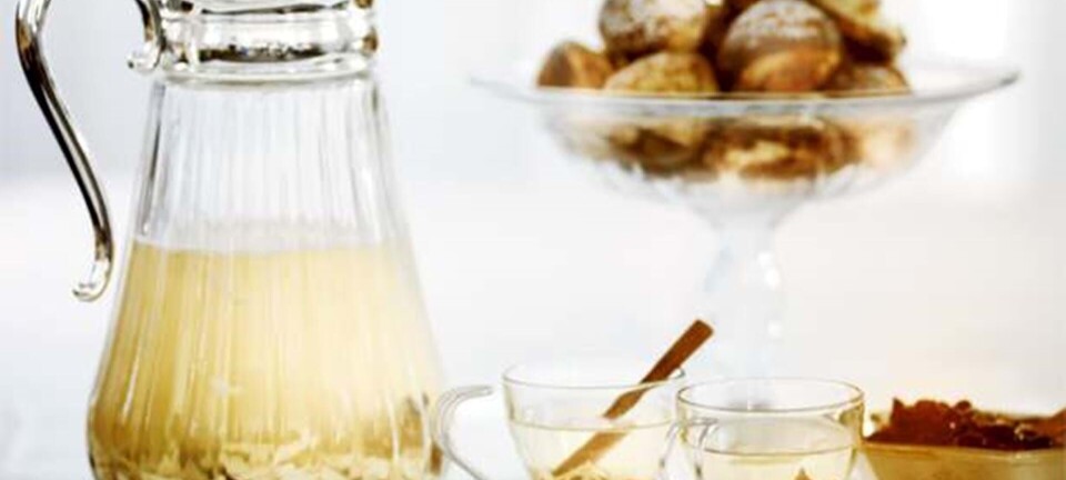 Hvid gløgg med mandler