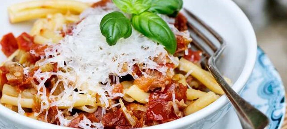 Verdens bedste pasta med salsiccia - mad på 20 minutter