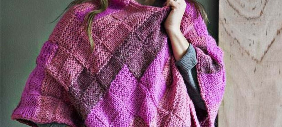 Strik selv: Lun og lækker poncho