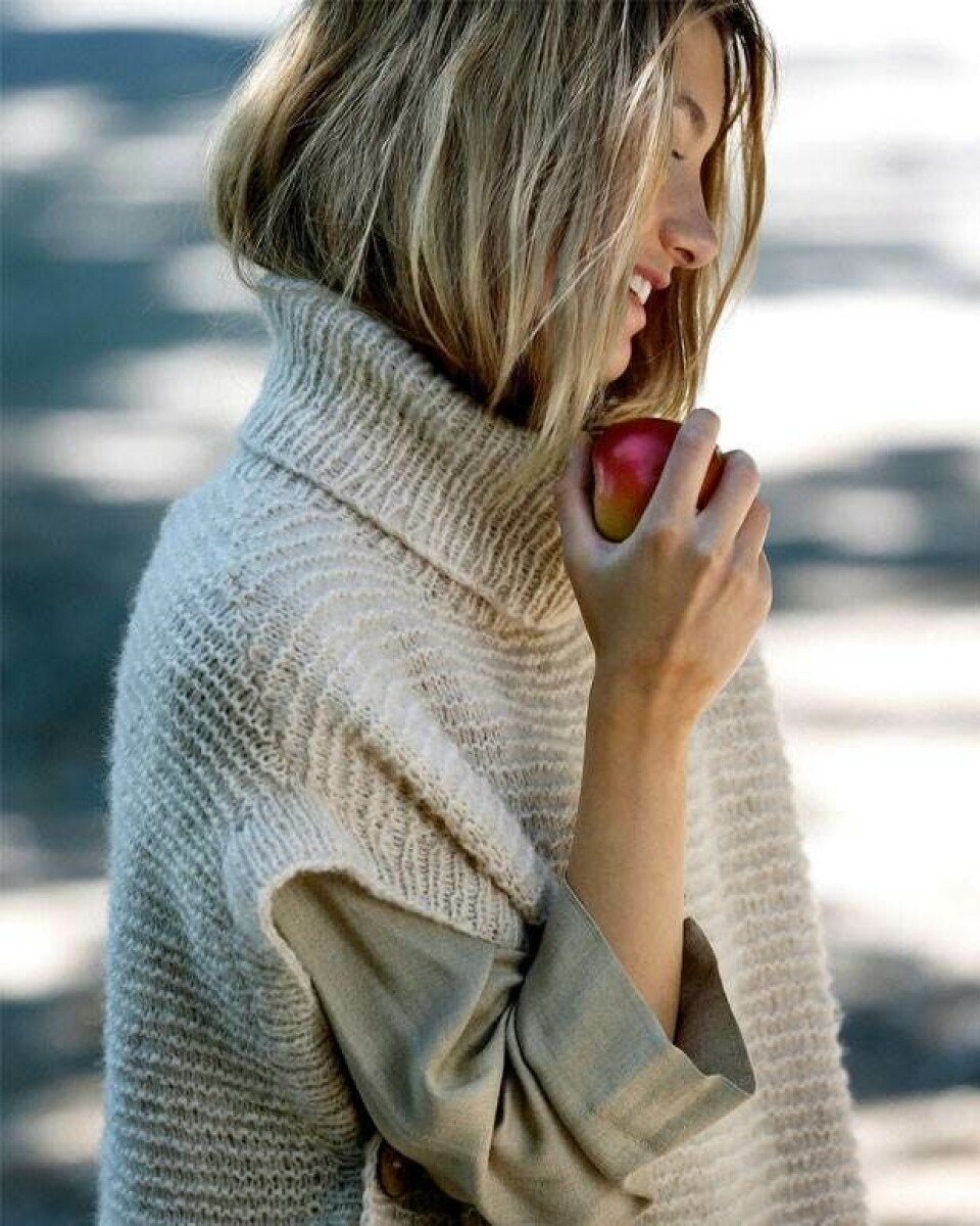 Strik selv: Poncho-bluse