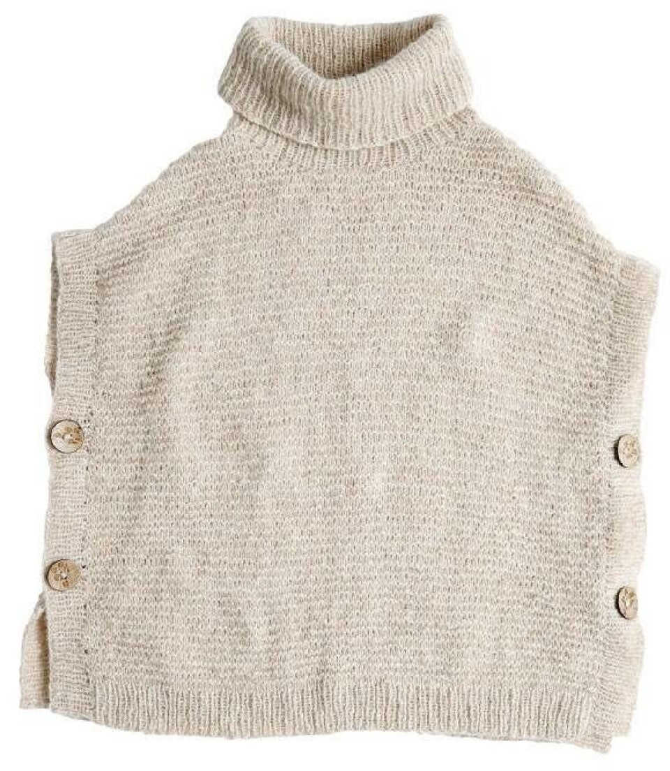 Strik selv: Poncho-bluse