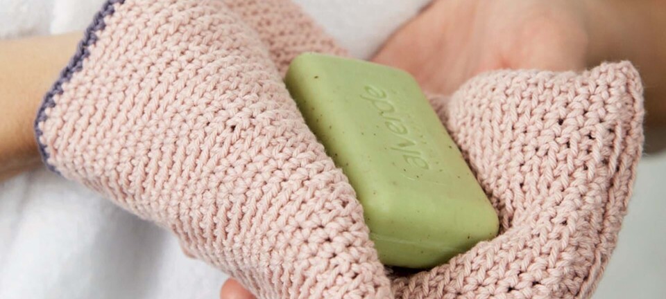 Hæklet vaskehandske