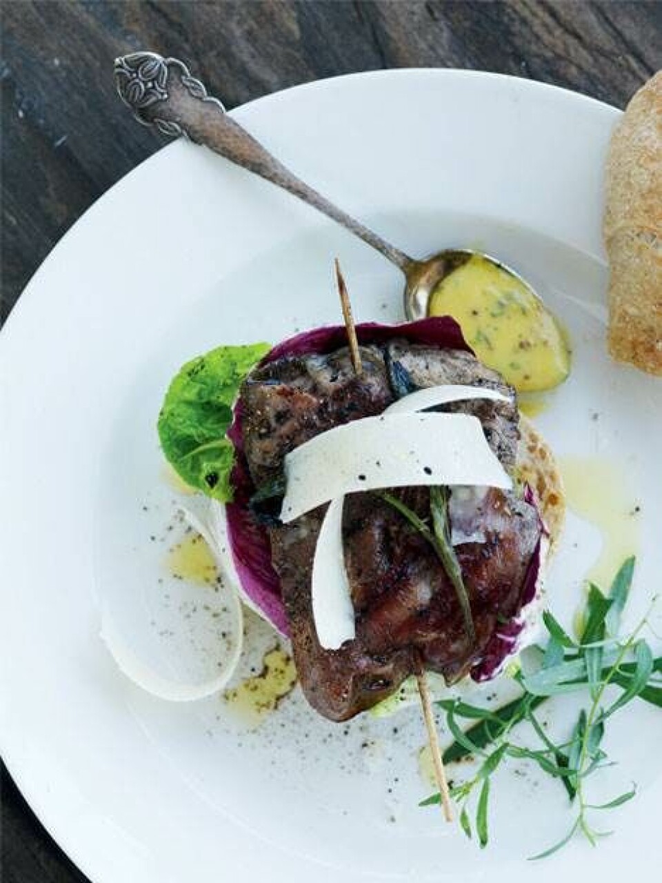 Burger på italiensk