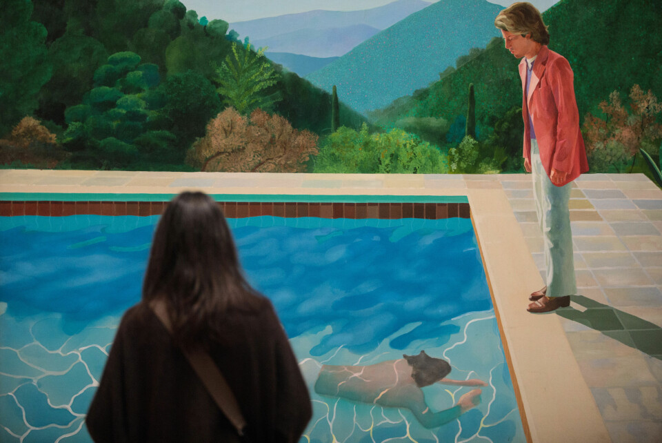 Portrait of an Artist (Pool with Two Figures) af David Hockney, 1972