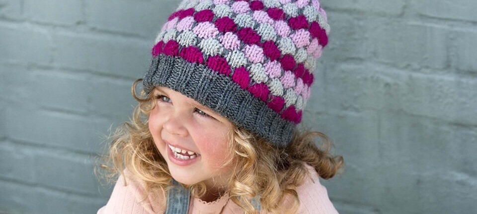 Strik selv: Fin hue med sĂžmandsbobler