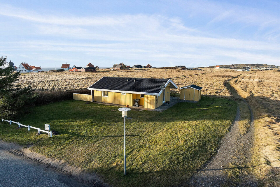 Peter Ingemanns sommerhus i Lønstrup. Foto: