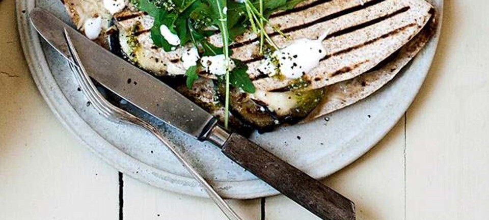 Mexikansk quesadilla-sandwich