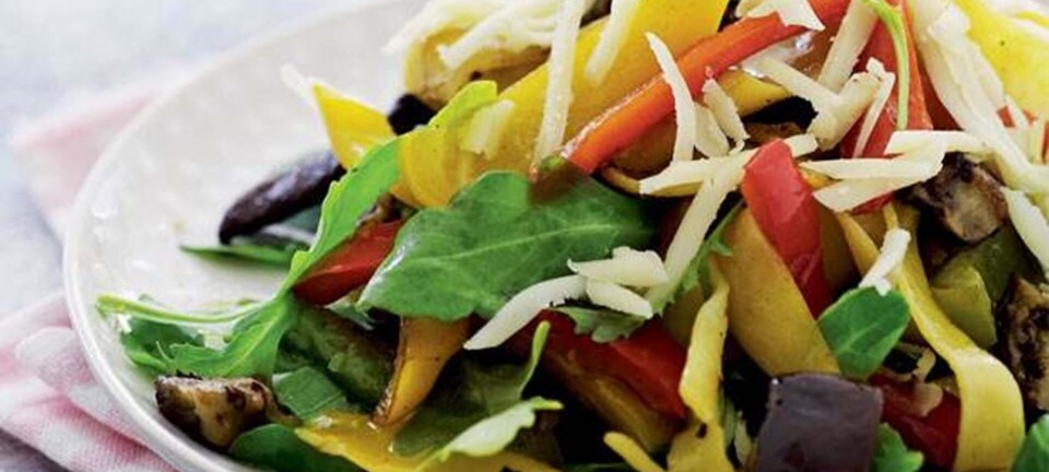 Nem hverdagsmad: Pappardelle med oksekød, aubergine og peberfrugt