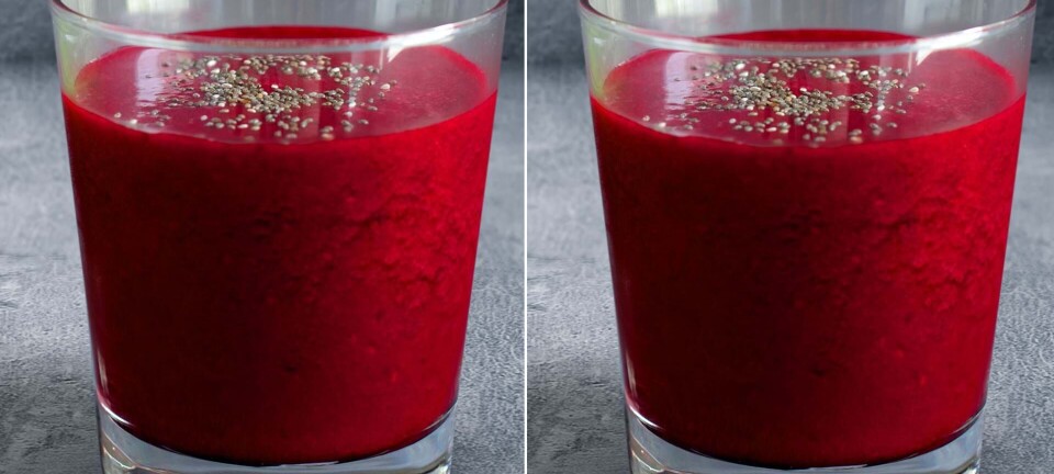 Vitaminjuice med rødbede & ingefær