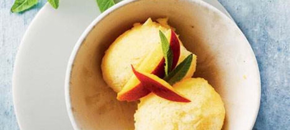 Kalorielet mangosorbet