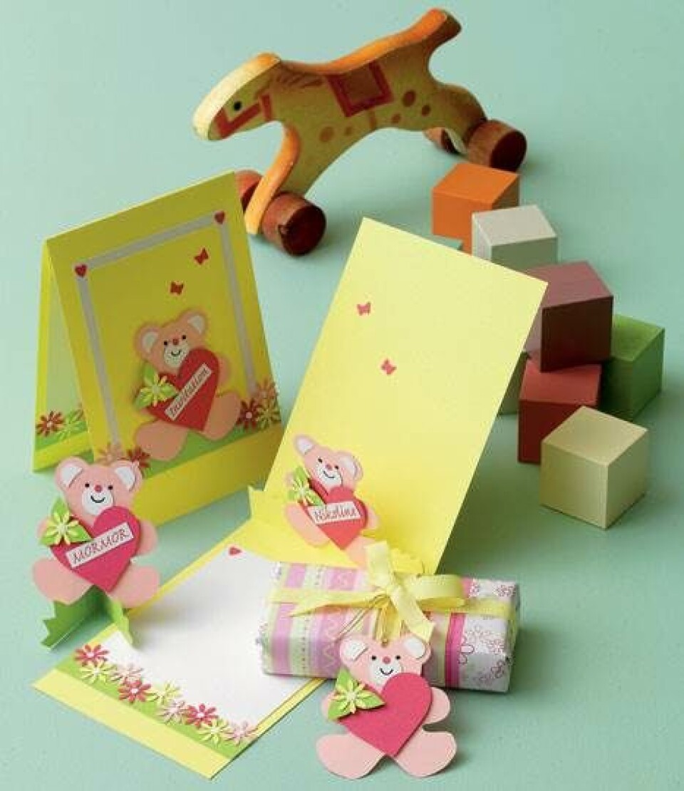 Fine dåbskort, invitationer og bordkort