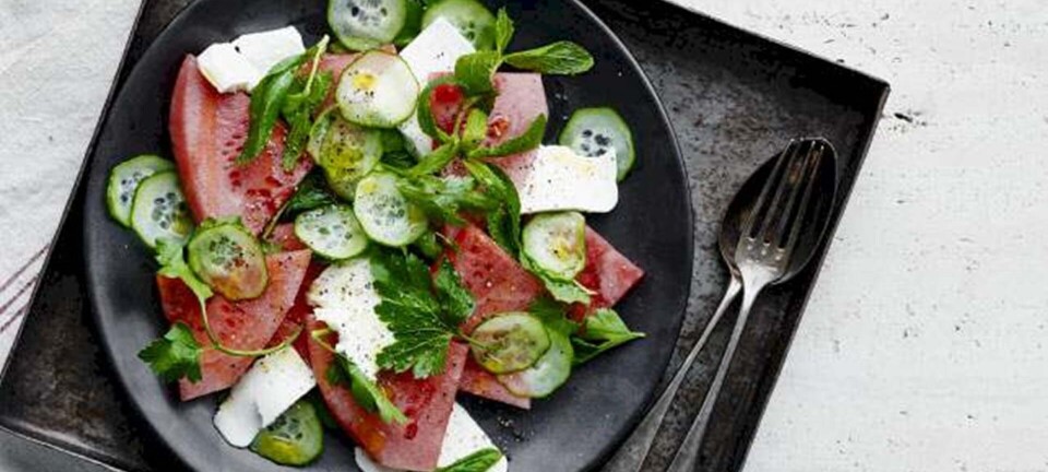 Vandmelonsalat