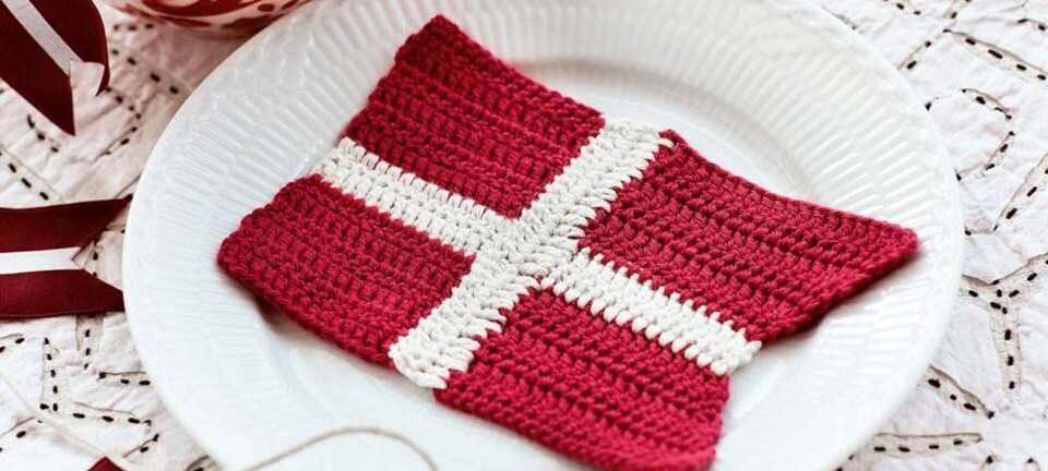 Hækl selv: Hæklet splitflag