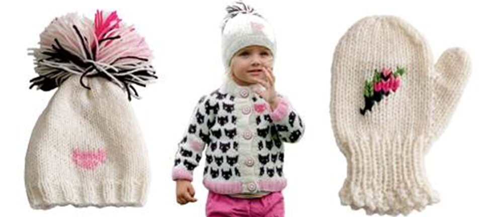 Strik en fin kattetrøje til de mindste
