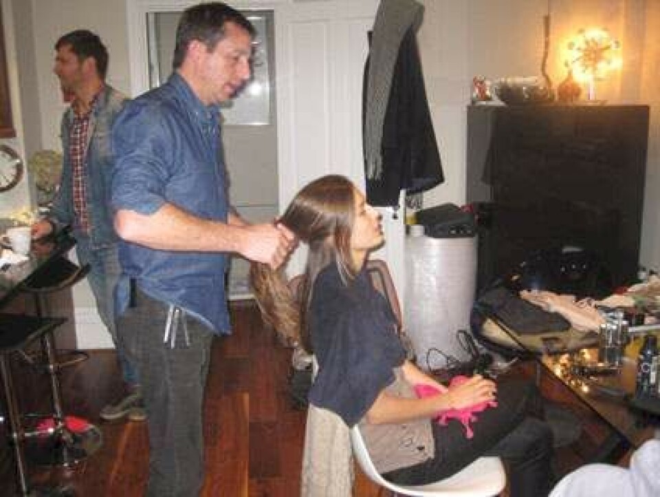 ALT for damerne på fotooptagelse i London