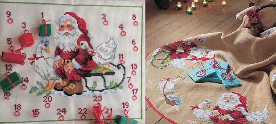 Julens hyggeligste broderier