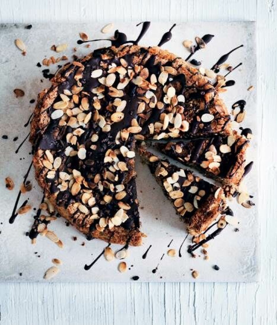 Saftig mandelkage (Kage uden mel!)